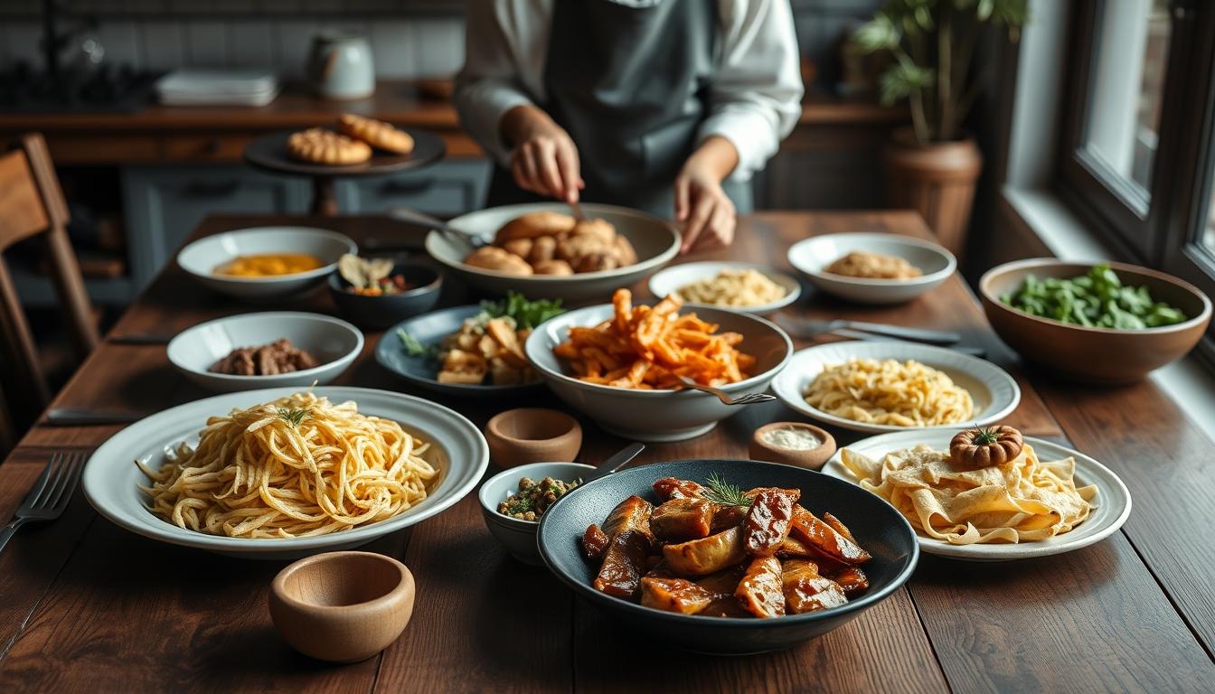 Homemade baking and desserts